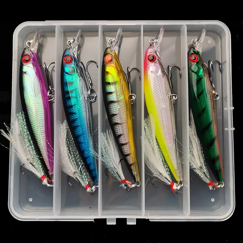 Fishing Hook Treble - 5 teile/schachtel Laser 3d Augen bionic