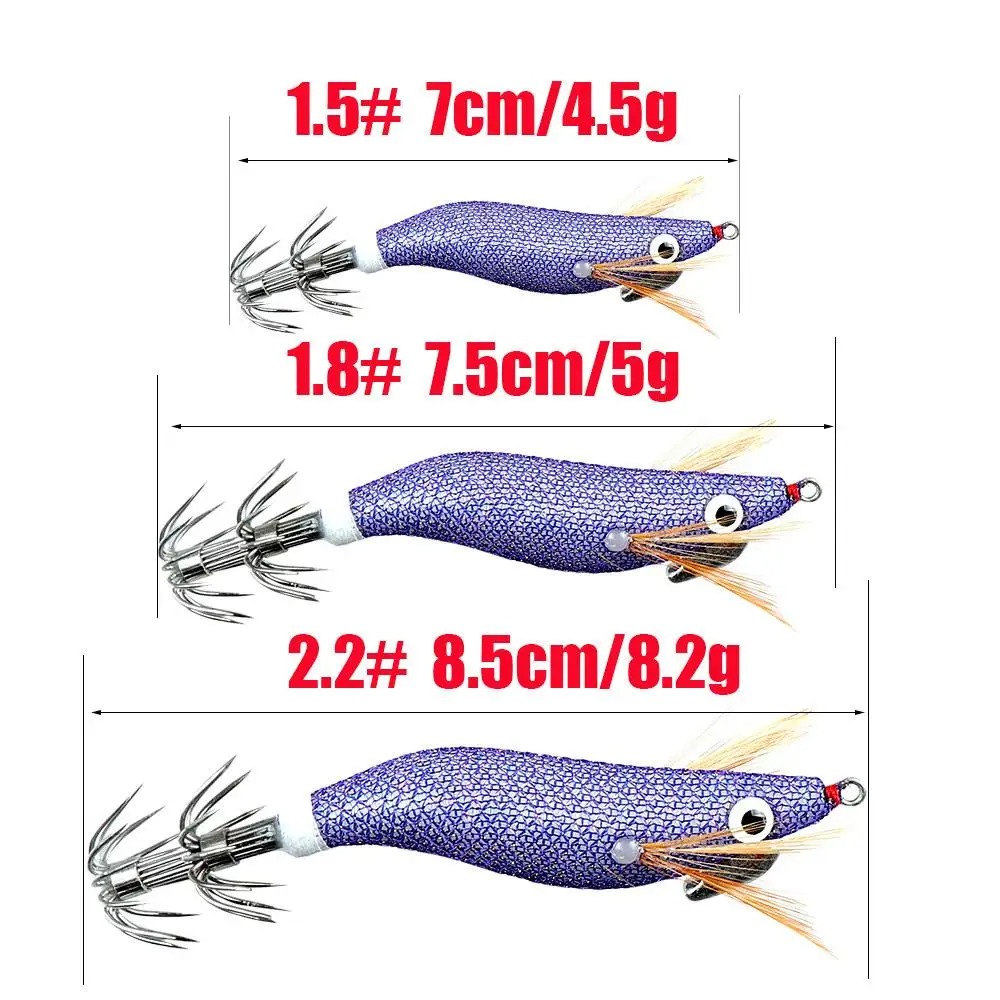 Leuchtender Tintenfisch-Köder  – Fishing Hook Jig Bewertung und Preis