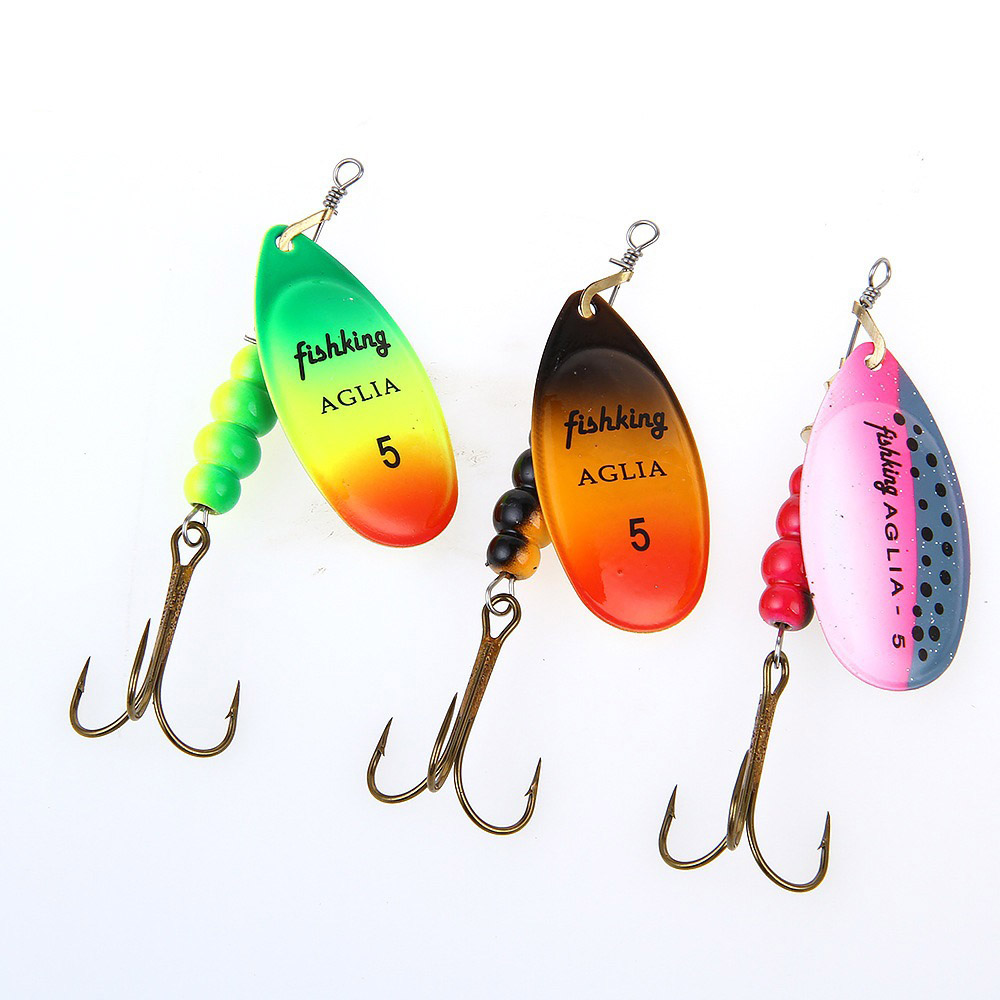 1 stücke Spinner Köder 3,9/4,6 – Fishing Hook Treble Bewertung und Preis