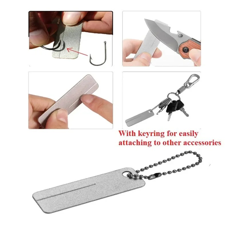 Taschen-Diamantschärfer mit Ho – Fishing Hook Sharpener Bewertung und Preis