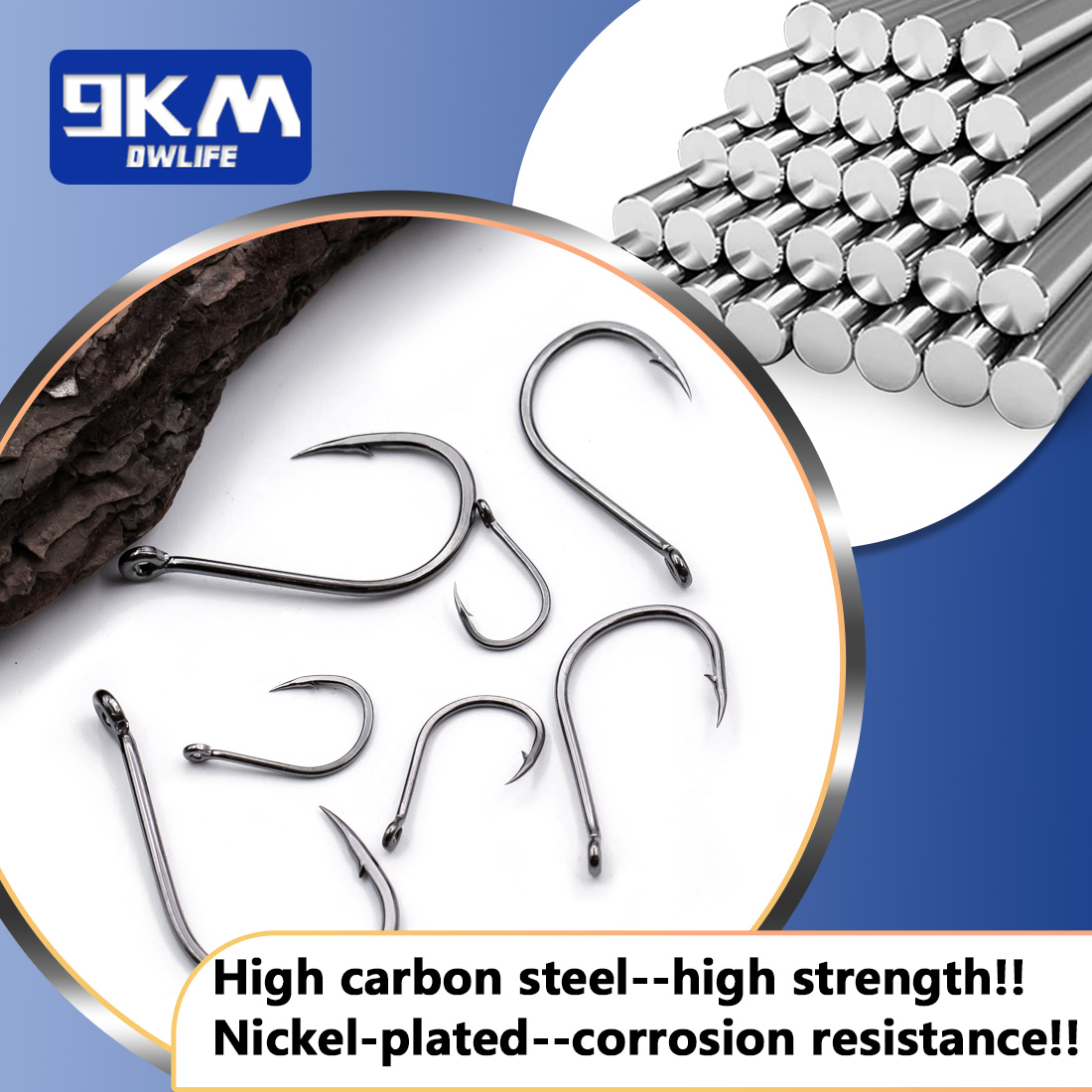 9KM Iseama Angelhaken 50 ~ 200 – Fishing Hook Barbless Bewertung und Preis